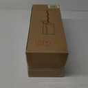 17 Inch Outdoor Pendant Light Dusk to Dawn, Front Door Hanging Light for Entrance, Dusk to Dawn Hanging Porch Light Outdoor Pendant, Metal and Glass Dusk to Dawn Outdoor Hanging Lantern for Porch, E26