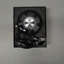 Bluetooth Shower Speaker, Portable Bluetooth 5.3 Speakers Wireless, IP7 Waterproof Mini Speaker with RGB Lights, Suction Cup, Stereo Bass, for Bathroom Party Travel Outdoor, Gift (Black)