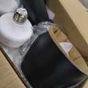 NIORSUN Battery Operated Wall Sconce Set of 2, Black Wireless Rechargeable Wall Lights with 5200mAh Dimmable Detachable Bulbs and Remote, 9 Colors Sconces Wall Decor for Bedroom Living Room Hallway