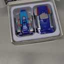 Intoypad Collision Transforming Dinosaur Car Toy, 2 Magnetic Cars Transform into Dinosaur Toys for Kids Toddler Fun Deformation Robot Dino Car Christmas Birthday Gift Toys for Boys Girls(Blue Dragon)