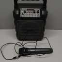 Karaoke Machine for Adults - Portable Bluetooth Karaoke Speaker with 1 Wireless Microphones, PA System Speaker Supports TF Card/USB, AUX in, REC, Bass & Treble for Party/Meeting