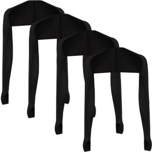 JEONEKID Cooling Shawl Arm Sleeves with Finger Holes for Women Anti-UV Protection, Sun Protection Cooler Shrug for Golf (Black)