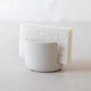 Selegna Diatomite Stone Sponge Caddy  Quick Drying Diatomaceous Earth Sink Organizer  Instant Drying Kitchen Sponge Holder for Sink  Compact Stone Sponge Holder (Small, Light Grey)