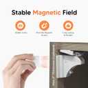 Magnetic Cabinet Locks Baby Proofing (20 Locks + 2 Keys) Child Proof Cabinet Locks with Easy Adhesive Installation Child Safety Locks for Kitchen, Cabinets & Drawers with Optional Screws