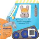 Mini Vehicles Bunny's Bulldozer - An Interactive Adventure Board Book for Toddlers