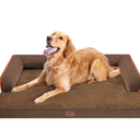 Large Dog Bed Orthopedic Washable - Beds Bolster - Medium XL XLarge Big Dogs - Memory Foam Couch Sofa - Waterproof with Removable Cover