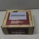 Gusto Nostro 8" Decorative Travertine Bowl for Coffee Table - Elegant Centerpiece, Aesthetic Fruit Bowl for Kitchen Counter - Heavy Stone Entryway Catch all, Jewelry, Potpourri - Travertine Decor