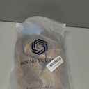 HAIRCUBE Long Blonde Wigs for Women Straight Synthetic Layered Wig with Bangs and Dark Roots