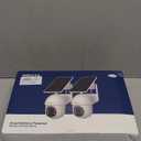 Solar Security Cameras Wireless Outdoor, 4MP 360 View Battery Powered Outdoor Camera, Night Vision with Spotlight, 2-Way Audio, PIR Motion Sensor, 2.4G/5G Dual Band WiFi (2 Pack)