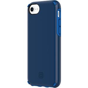 Incipio Duo Case for iPhone SE (2022/2020), 8, 7, 6, 6s Dual-Layer Slim Protective Case with 12ft Drop Protection, Scratch-Resistant Finish, Wireless Charging Compatible - Blue