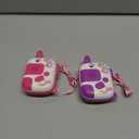 Walkie Talkies Toys for Girls:Unicorn Toys 2 Pack Birthday Gifts for 3 4 5-7 8 Year Old Girls Toy for 4 5 6 7 8-10 Year Old Camping Outdoor Games,Christmas Stocking Stuffers for Girls Kids