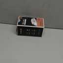 Newbealer Travel Iron with Dual Voltage - 120V/220V Lightweight Dry Iron for Clothes (No Steam), Non-Stick Ceramic Soleplate, 302 Heat Press Machine, w/Spray Bottle, Pouch & Silicone Stand (White)