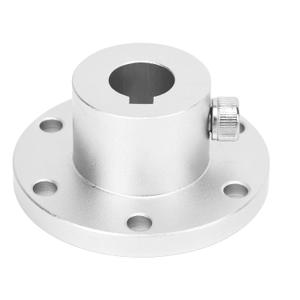 BORDSTRACT Flange Coupling, Aluminum Alloy High Hardness Metal 14mm Shaft Flange Coupling Connector for RC Model Connecting Motor and Wheel