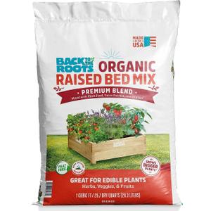 Back to the Roots Organic Bulk Raised Bed Soil Pallet (1 cu.ft. Bag) 47015