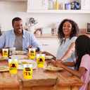 VDESFUEBY Black History Month 12oz Reusable Clear Plastic Cups (40PCS)- African American Heritage Festival Decorative Cups