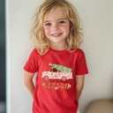 Toddler Girls Christmas Shirt for Boys Kids Ugly Xmas T-Shirt Short Sleeve Cotton Tee Top 2-8 Years