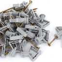 Aexit Wall Curtain Quality Parts Gypsum Board Hollow Expansion Pipe Screw Archor Bolt Plugs 30pcs Model:24as458qo135