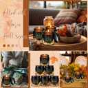 Conelist 6 Pcs Holiday Candle Gifts for Women Bulk Farmhouse Scented Soy Candles with Lid Vintage Glass Jar for Women Men Home Birthday Office Holiday Party Favor Supplies Decor Gifts (Elegant Xmas)