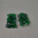 JOYIN 6 Pcs LED Shamrock Necklace Set, Light Up Green Lucky Clover Irish Shamrock Necklaces for St. Patrick's Day Party Favors Decorations Supplies