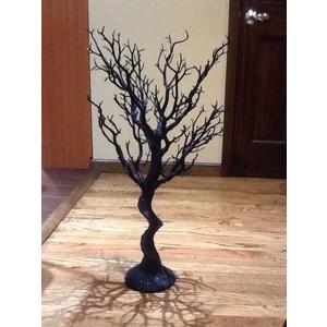 Black Sparkly Decorative Tree size 28 in