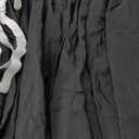 Biscaynebay Wrap Around Bed Skirts for Queen Beds 22" Long Drop, Black Adjustable Elastic Dust Ruffles Easy Fit Wrinkle Resistant Silky Luxurious Fabric Machine Washable (Queen-22" Drop)
