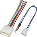 NuIth Radio Wiring Harness Connector Replacement for Nissan 2007-2019,Infiniti 2008-2013,Subaru 2008-2013 with Antenna Adapter Plug Aftermarket CD Player Stereo Receiver Wire Adaptor