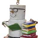 Midwest-CBK S'Mores Book Lovers Book Nerd Christmas/Everyday Ornament Decoration,Resin