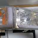 LED DRL Headlight Assembly, Headlights Kit Compatible with 1994-2001 Dodge Ram 1500/1994-2002 Ram 2500 3500(DON'T Fit SPORT Models or Ram VAN Models) Headlamp Chrome Housing Amber Reflector