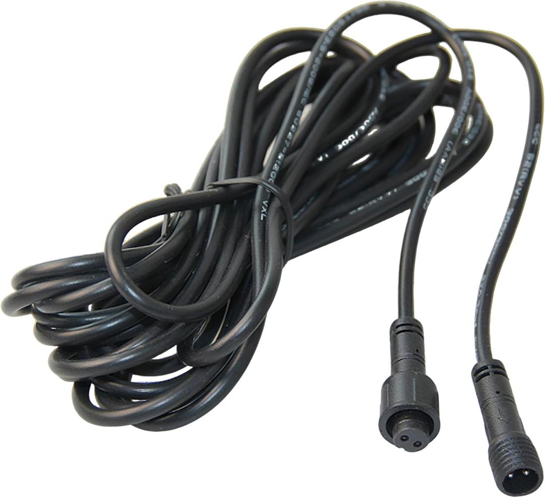 Luubom 16 ft Black Extension Cord, Compatible with Luubom Wireless Automatic Water Level Control System, for Deep Well or Deep Tank Water Level Monitoring