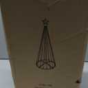 6FT Smart Christmas Tree Outdoor Decorations, Prelit 250 LEDs Color Changing Cone Christmas Tree with Lights for Yard Decor, App&Remote Control, DIY Multicolor Lightshow, Music Sync, 82+ Modes