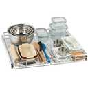 HOLDN’ STORAGE Pull Out Cabinet Organizer - Heavy Duty Steel with Smooth Slide-Out Drawers, Chrome Finish - 22" W x 17" D Basket, Fits 23.25" Cabinet Opening