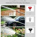 Jet Nozzle Power Washer for Garden, Upgraded Jet Nozzle for Garden Hose Power Washer with 3 High-Pressure Nozzles, High Pressure Washer Tools for Car Garden Home Cleaning