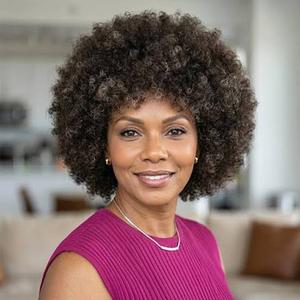 Curly Wig and wig cap