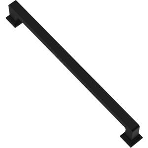 Alzassbg 6 Pack Matt Black Cabinet Pulls, 12-1/2 Inch(320mm) Hole Centers Cabinet Handles Square Kitchen Hardware for Cabinets AL3046MB Alzassbg 6 Pack Matt Black Cabinet Pulls, 12-1/2 Inch(320mm) Hole Centers Cabinet Handles Square Kitchen Hardware for Cabinets AL3046MB