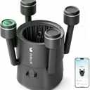 (2026 New) BUBLUE BuVortex V5 Pool Surface Skimmer Robot, Pool Cleaner with App Control,5L Filter, Dual Cleaning Modes, AI Navigation,Ideal for In-Ground & Above-Ground Pools,Space Gray
