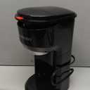 Mixpresso 2-in-1 Coffee Maker  Single Serve & Ground Coffee Brewer, Compact Personal Coffee Machine for Pods & Loose Grounds, Quick Brew 14 oz Portable Small Coffee Maker, Black