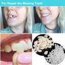 Brige Tooth Repair kit for Filling The Missing Broken Tooth and Gaps-Moldable Fake Teeth and Thermal Beads Replacement Kit for Women and Men