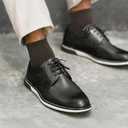 Bruno Marc Men's Casual Dress Sneaker Shoes, Size 11, Black
