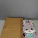 Sratte Bunny Piñata Kit with Blindfold, Banging Stick and Confetti Rabbit Piñata for Animal Theme Party Birthday Party Decoration