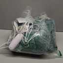 Electric Blanket Twin 62''X84'' Heated Blanket Green, Ultra Soft Silky Flannel & Fluffy Sherpa Heating Blanket with 5 Heat Levels & 10 Hrs Timer, ETL Certified & Overheat Protection, Gifts for Grandma, Model: MDV-EBTWIN