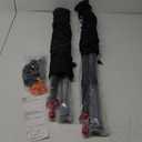 Tarp Poles Heavy Duty Adjustable, AVOFOREST Aviation Aluminum 8.7FT Tent Poles Lengthen and Thicken with Protection Cap Awning Poles Set of 4 for Hiking