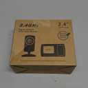 Baby Monitor with Camera and Audio, Video Baby Monitor No WiFi Night Vision 2.4" LCD Screen Portable Baby Camera Monitor Alarm Lullaby Temperature Sensor and 1000ft, Ideal for Baby/Elderly/Pet