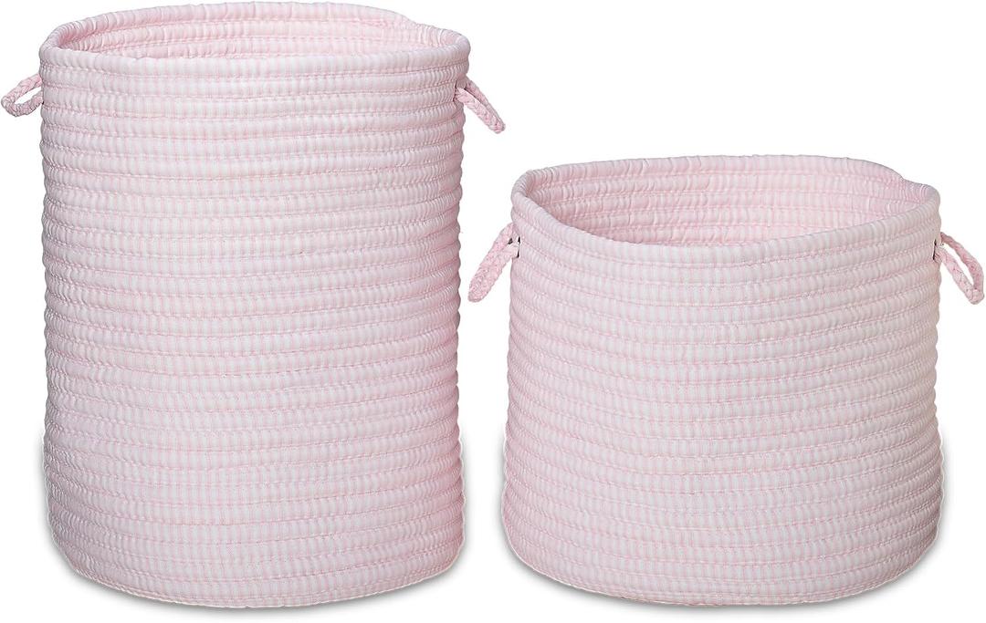 Siesta Fabric Hampers Set-2-19" x 19" x 15"