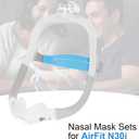 Replacement for AirFit N30i Standard Frame System Sets, Nasal Cradle Cushion & Elbow - for Nasal Mask - Standard Frame with Headgear (Small)