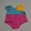 Mioglrie Toddler Baby Swimsuit Girl Bathing Suit Girl 2T 3T 4T 5T 6T Girls One Piece Swimsuits Color Block Swimwear
