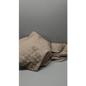Basics Oversized Duvet Set, Embossed Duvet & Pillowcases, King Size Bed, Beige, Diamond