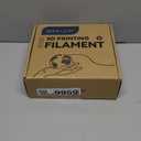 3DHoJor 3D Printer Filament Basic PLA Filament 1.75mm 300mm/s 1kg Cardboard Spool Dimensional Accuracy +/- 0.03 mm Fit Most 3D FDM Printer-Grape Purple