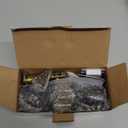 JO.KO Door Knob with Lock and Keyed, Black Matte Round Ball Lock Interior/Exterior Door Knob for Bedroom Or Bathroom/Entry Door Handle (1 Piece)