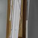 Cordless Room Darkening Mini Blind, 30 x 64 in, Pearl White