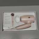 T3 Afar Lightweight Travel-Size Hair Dryer with Auto Dual Voltage, Folding Handle, Fast Drying, Lightweight and Ergonomic, Frizz Smoothing, Multiple Heat and Speed Combinations